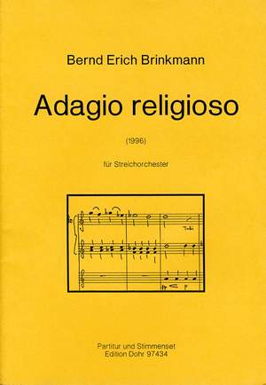 Brinkmann, B E: Adagio religioso