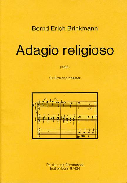 Brinkmann, B E: Adagio religioso