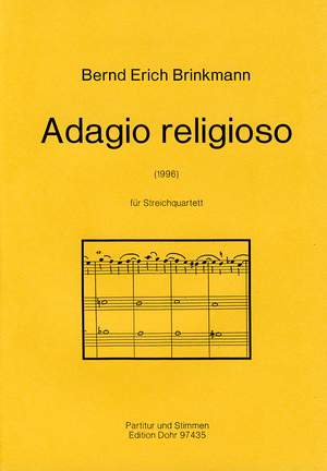 Brinkmann, B E: Adagio religioso