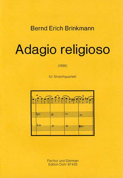 Brinkmann, B E: Adagio religioso