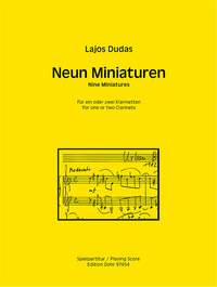 Dudas, L: Nine Miniatures