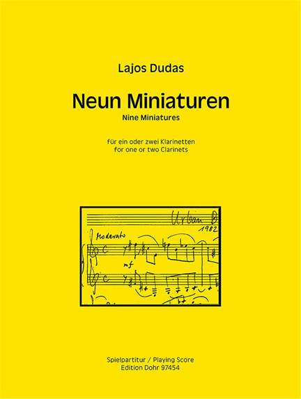 Dudas, L: Nine Miniatures