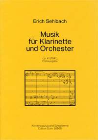 Sehlbach, E: Musik für Klarinette und Orchester