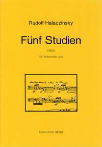 Halaczinsky, R: Five Studies op. 85