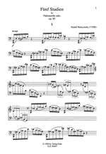 Halaczinsky, R: Five Studies op. 85 Product Image