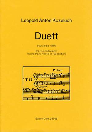 Kozeluh, L A: Duet op. 8
