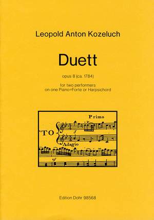 Kozeluh, L A: Duett op. 8