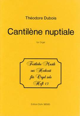 Dubois, T: Cantiléne Nuptiale