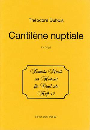 Dubois, T: Cantiléne Nuptiale 13