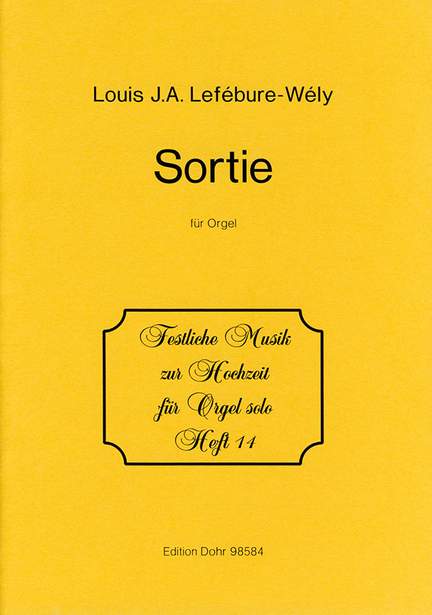 Lefebure-Wely, L J A: Sortie