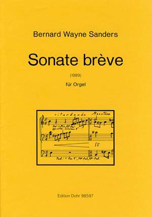 Sanders, B W: Sonate brève