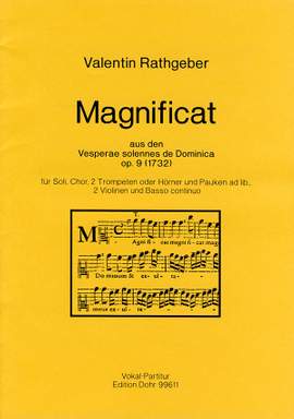 Rathgeber, J V: Magnificat op. 9