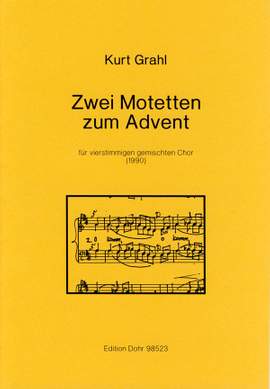 Grahl, K: Two Motets for Advent