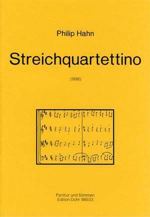 Hahn, P: Streichquartettino