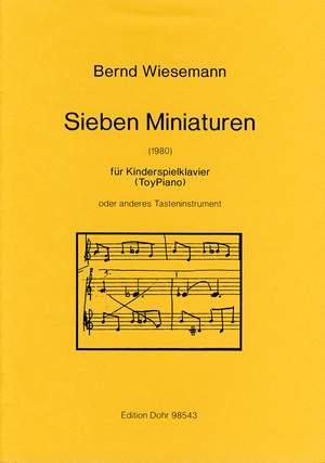 Wiesemann, B: Sieben Miniaturen