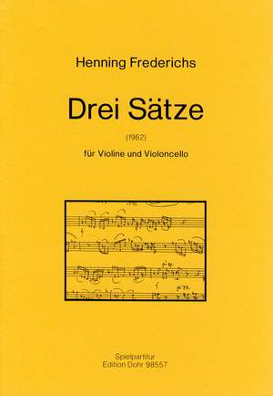 Frederichs, H: Drei Sätze