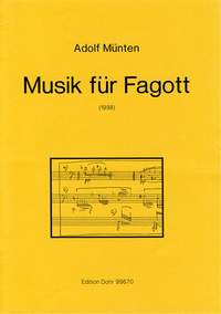 Muenten, A: Music for Bassoon