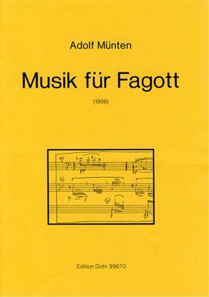 Muenten, A: Musik für Fagott