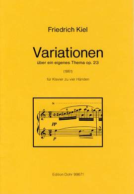 Kiel, F: Variationen op. 23