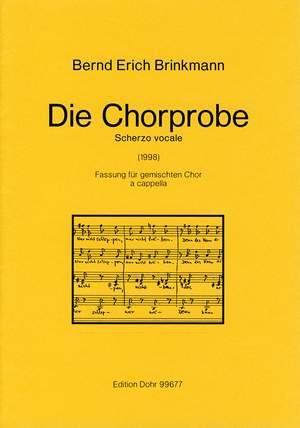 Brinkmann, B E: Die Chorprobe