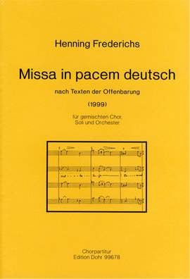 Frederichs, H: Missa in pacem deutsch