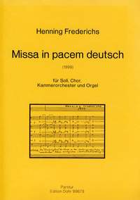 Frederichs, H: Missa in pacem deutsch