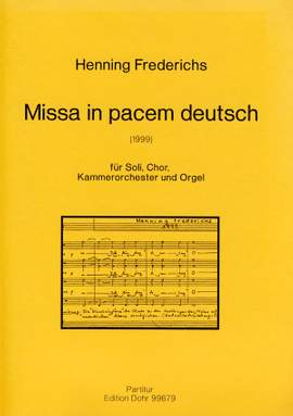 Frederichs, H: Missa in pacem deutsch