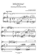 Spohr, L: Sonata D Major op. 113 Product Image