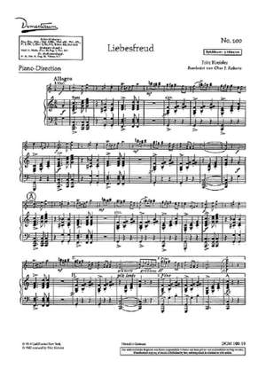 Kreisler, F: Liebesfreud