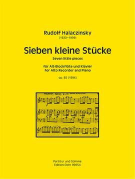 Halaczinsky, R: Sieben kleine Stücke