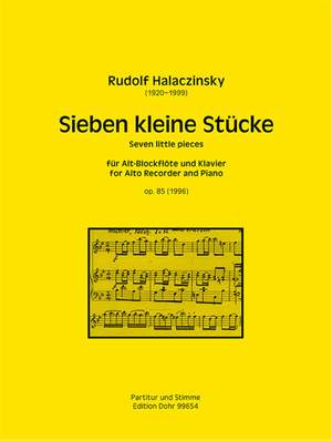 Halaczinsky, R: Seven Little Pieces