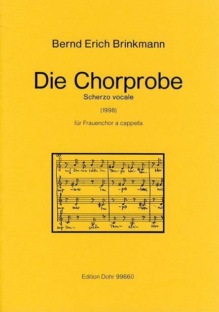 Brinkmann, B E: Die Chorprobe