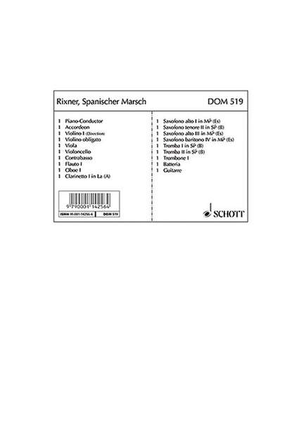 Rixner, J: Spanischer Marsch