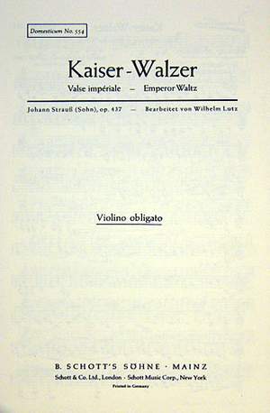 Johann Strauss II: Kaiser-Walzer op. 437