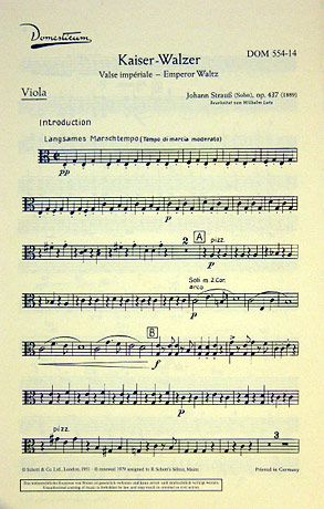 Johann Strauss II: Kaiser-Walzer op. 437