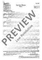 Fischer, E: Lob des Rheins Product Image