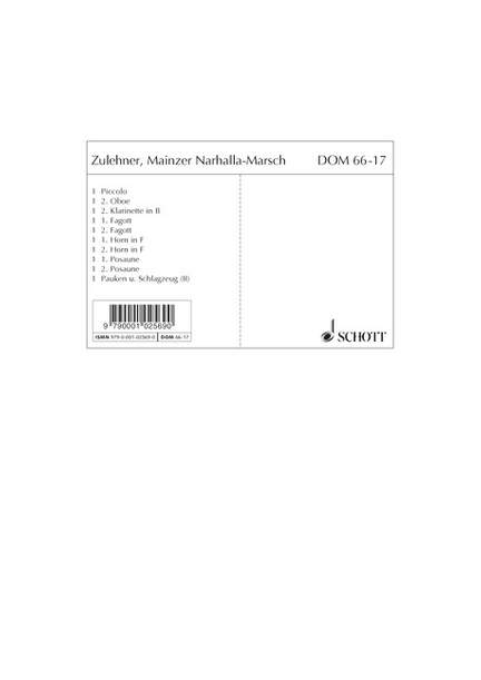 Zulehner, C: Mainzer Narrhalla-Marsch