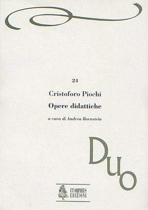 Piochi, C: Opere didattiche (Bologna 1671/75)