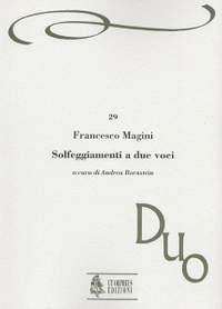 Magini, F: Solfeggiamenti a due voci (Roma 1703)