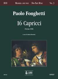 Fonghetti, P: 16 Capricci (Verona 1598)