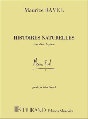 Ravel: Histoires naturelles (med)