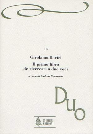 Bartei, G: Il primo libro de Ricercari a due voci (Roma 1618)