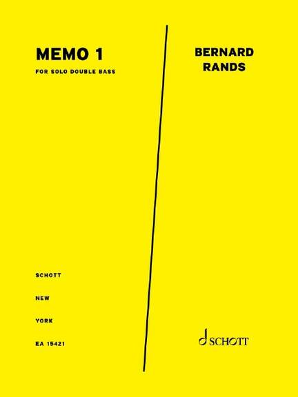 Rands, B: Memo 1