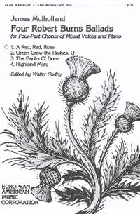 Mulholland, J: Four Robert Burns Ballads