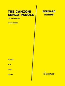 Rands, B: Tre canzoni senza parole