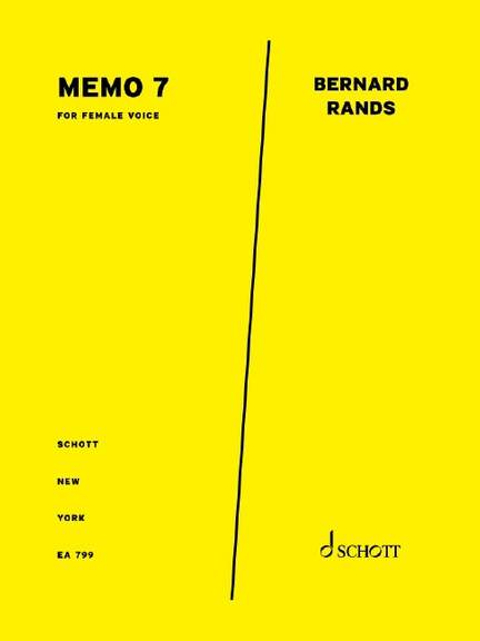 Rands, B: Memo 7