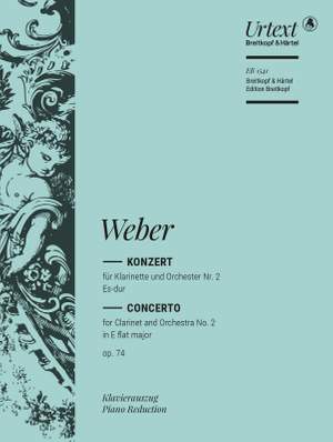 Weber: Clarinet Concerto No. 2 E flat major op. 74