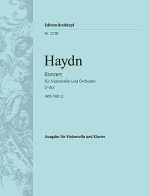 Haydn, J: Violoncellokonzert D-dur Hob VIIb:2 Hob VIIb:2