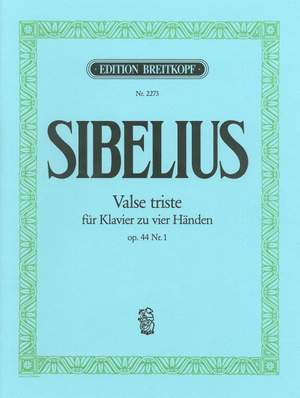 Sibelius, J: Valse triste op. 44/1 - Bearbeitungen op. 44/1