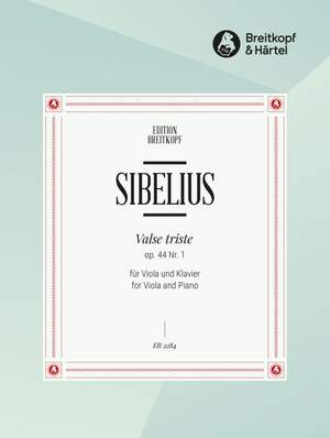 Sibelius, J: Valse triste op. 44/1 - Bearbeitungen op. 44/1